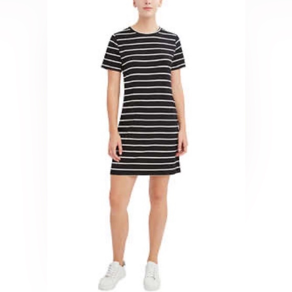 BCBGeneration Stripe Shirt Dress